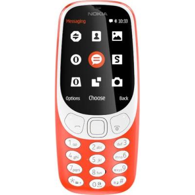 Nokia 3310 6,1 cm (2.4") Naranja Característica del teléfono