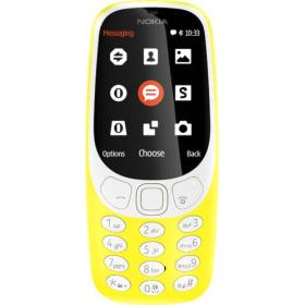 Nokia 3310 6,1 cm (2.4") Jaune Téléphone numérique