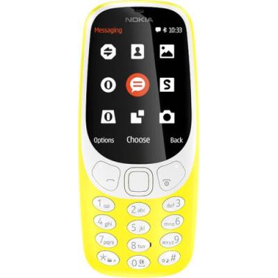 Nokia 3310 6,1 cm (2.4") Giallo Telefono cellulare basico