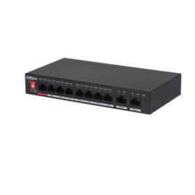Dahua Technology PoE PFS3010-8ET-96-V2 commutateur réseau Non-géré Gigabit Ethernet (10 100 1000) Connexion Ethernet,