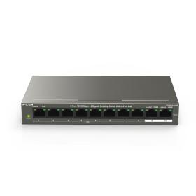 IP-COM Networks F1110P-8-102W switch Fast Ethernet (10 100) Energía sobre Ethernet (PoE) Negro
