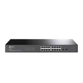 TP-Link TL-SG2218 switch di rete Gestito L2 L2+ Gigabit Ethernet (10 100 1000) 1U Nero