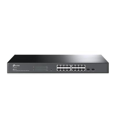 TP-Link TL-SG2218 switch di rete Gestito L2 L2+ Gigabit Ethernet (10 100 1000) 1U Nero