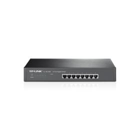 TP-Link TL-SG1008 Non-géré Gigabit Ethernet (10 100 1000) 1U Noir