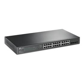 TP-Link TL-SG2428P switch di rete Gestito L2 L2+ Gigabit Ethernet (10 100 1000) Supporto Power over Ethernet (PoE) 1U Nero