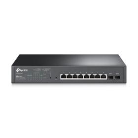 TP-Link TL-SG2210MP commutateur réseau Géré L2 L2+ Gigabit Ethernet (10 100 1000) Connexion Ethernet, supportant l'alimentation