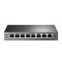 TP-Link TL-SG108PE Gestionado L2 Gigabit Ethernet (10 100 1000) Energía sobre Ethernet (PoE) Negro