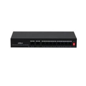 Dahua Technology PoE DH-PFS3010-8ET-65 switch di rete Fast Ethernet (10 100) Supporto Power over Ethernet (PoE) Nero
