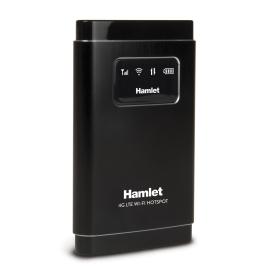 Hamlet HHTSPT4GLTE routeur sans fil Monobande (2,4 GHz) 4G Noir