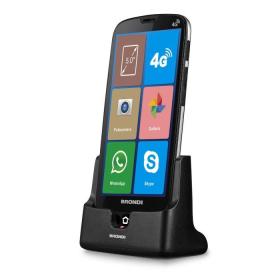 Brondi Amico Smartphone XS 12,7 cm (5") Dual-SIM Android 10.0 4G USB Typ-C 1 GB 8 GB 2200 mAh Schwarz