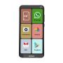 Brondi Amico Smartphone XL 15,2 cm (6") Double SIM Android 11 4G USB Type-C 2 Go 16 Go 2500 mAh Noir