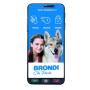 Brondi 10279080 smartphone 14,5 cm (5.7") Double SIM Android 12 Go edition 4G USB Type-C 2 Go 16 Go 2800 mAh Noir