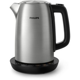 Philips Avance Collection HD9359 90 electric kettle 1.7 L 2200 W Black, Metallic