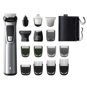 Philips MULTIGROOM Series 7000 MG7736 15 hair trimmers clipper Black, Silver