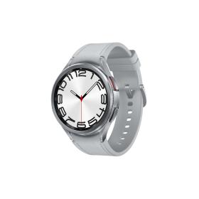 Samsung Galaxy Watch6 Classic Watch6 Classic 3.81 cm (1.5") OLED 47 mm Digital 480 x 480 pixels Touchscreen Silver Wi-Fi GPS