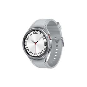 Samsung Galaxy Watch6 Classic SM-R965F 3,81 cm (1.5") OLED 47 mm Digital 480 x 480 Pixel Touchscreen 4G Silber WLAN GPS