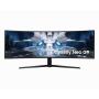 Samsung Odyssey LS49AG954NP computer monitor 124.5 cm (49") 5120 x 1440 pixels LCD Black, White