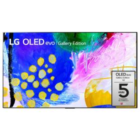 LG OLED evo Gallery Edition OLED55G26LA.API Fernseher 139,7 cm (55") 4K Ultra HD Smart-TV WLAN Silber