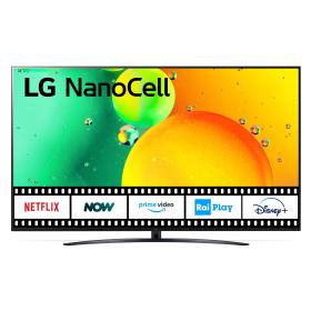 LG NanoCell 75NANO766QA.API Fernseher 190,5 cm (75") 4K Ultra HD Smart-TV WLAN Blau