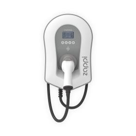 myENERGY ZAPPI-2H22TW-T electric vehicle charging station Grey, White Plastic Wall 3 Built-in display LED