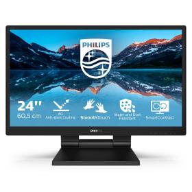 Philips 242B9TL 00 écran plat de PC 60,5 cm (23.8") 1920 x 1080 pixels Full HD LCD Écran tactile Noir