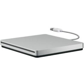 Apple USB SuperDrive unidad de disco óptico DVD±RW Plata