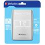 Verbatim Portables Festplattenlaufwerk Store 'n' Go USB 3.0, 1 TB, Silber