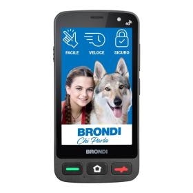 Brondi Pocket 10,2 cm (4") Dual-SIM Android 12 Go edition 4G USB Typ-C 2 GB 16 GB 1400 mAh Schwarz
