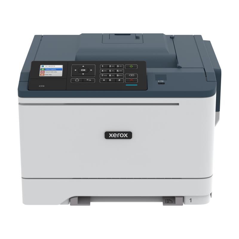 ▷ Xerox C310 Imprimante recto verso sans fil A4 33 ppm, PS3 PCL5e/6, 2  magasins Total 251 feuilles
