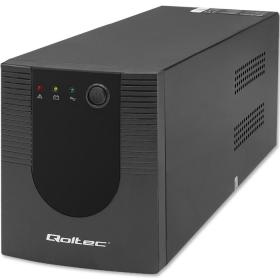 Qoltec 53776 sistema de alimentación ininterrumpida (UPS) Línea interactiva 1,5 kVA 900 W 4 salidas AC