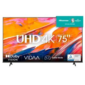 Hisense TV LED Ultra HD 4K 75” 75A6K Smart TV, Wifi, HDR Dolby Vision, AirPlay 2