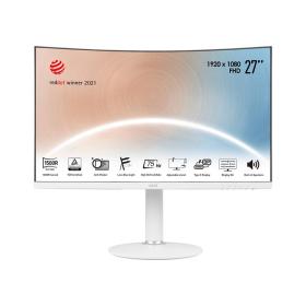 MSI Modern MD271CPWDE pantalla para PC 68,6 cm (27") 1920 x 1080 Pixeles Full HD Blanco