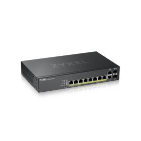 Zyxel GS2220-10HP-EU0101F switch di rete Gestito L2 Gigabit Ethernet (10 100 1000) Supporto Power over Ethernet (PoE) Nero