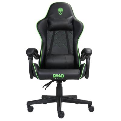 Deadwave DWGT0007 silla para videojuegos Silla para videojuegos de PC Asiento acolchado Negro, Verde