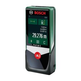 Bosch PLR 50 C Medidor láser de distancias Negro, Verde 50 m