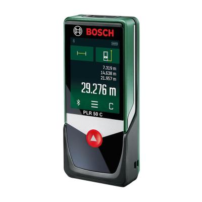 Bosch PLR 50 C Distanziometro laser Nero, Verde 50 m