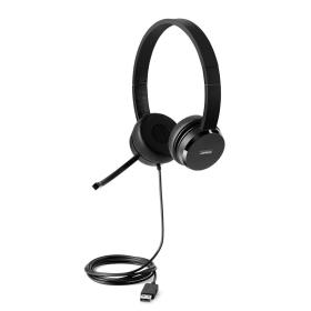 Lenovo 4XD0X88524 Kopfhörer & Headset Kabelgebunden Kopfband Büro Callcenter Schwarz