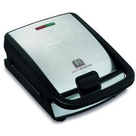 Tefal Snack Collection SW 852 D tostiera 700 W Nero, Stainless steel