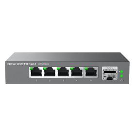 Grandstream Networks GWN7701P switch di rete Non gestito Gigabit Ethernet (10 100 1000) Supporto Power over Ethernet (PoE) Nero