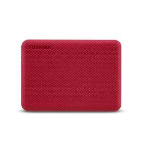 Toshiba Canvio Advance disco duro externo 4 TB Rojo