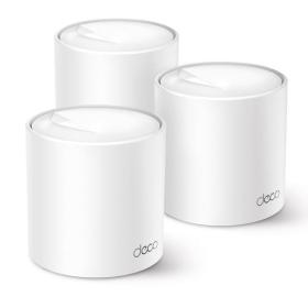 TP-Link Deco X50 (3-pack) Dual-band (2.4 GHz 5 GHz) Wi-Fi 6 (802.11ax) Bianco Interno