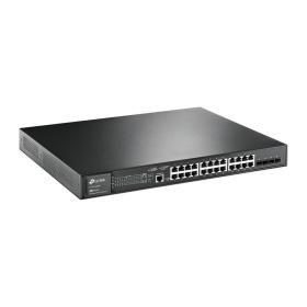 TP-Link TL-SG3428MP switch Gestionado L2 L3 Gigabit Ethernet (10 100 1000) Energía sobre Ethernet (PoE) 1U Negro