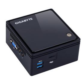 Gigabyte GB-BACE-3160 barebone PC  poste de travail 0,69L mini PC Noir J3160 1,6 GHz