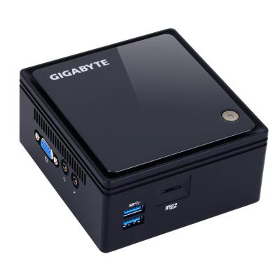 Gigabyte GB-BACE-3160 PC workstation barebone 0.69L sized PC Black J3160 1.6 GHz