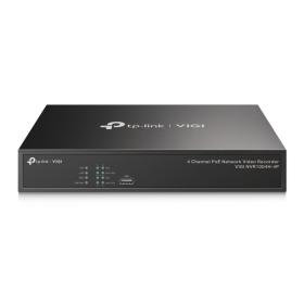 TP-Link VIGI NVR1004H-4P Videoregistratore di rete (NVR) Nero