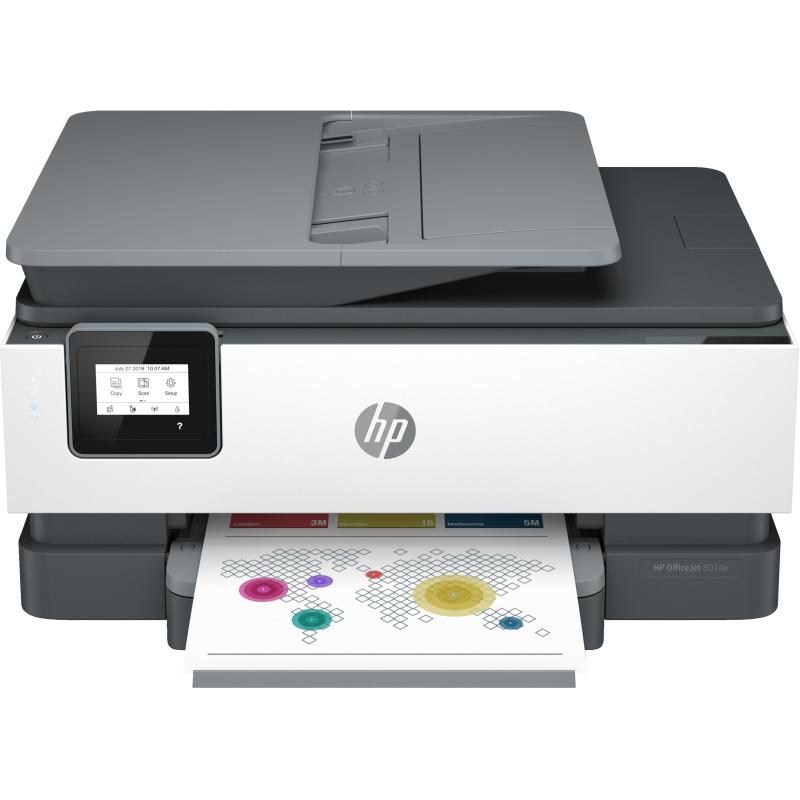 HP Scannen, 8014e für | Instant Kopieren, Mit Ink HP+ All-in-One-Drucker, OfficeJet Trippodo HP Zu HP Farbe, Drucker Drucken, Hause, ▷