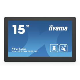 iiyama TW1523AS-B1P monitor POS 39,6 cm (15.6") 1920 x 1080 Pixeles Full HD Pantalla táctil