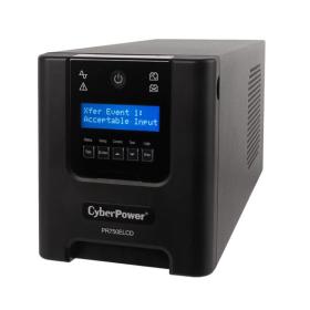 CyberPower PR750ELCD alimentation d'énergie non interruptible 0,75 kVA 675 W 6 sortie(s) CA