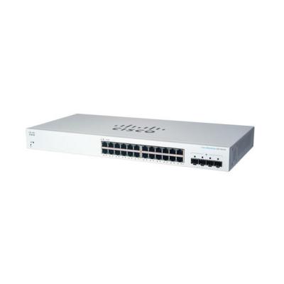 Cisco CBS220-24T-4G Gestionado L2 Gigabit Ethernet (10 100 1000) 1U Blanco