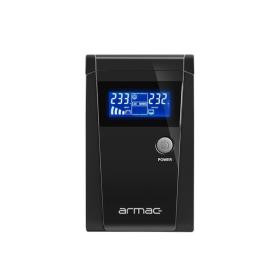 Armac O 650F LCD uninterruptible power supply (UPS) Line-Interactive 0.65 kVA 2 AC outlet(s)